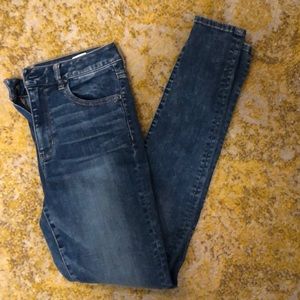 High waisted AE skinny jeans